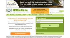 Desktop Screenshot of hvbguiden.se