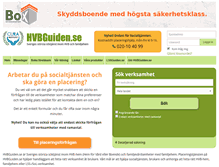 Tablet Screenshot of hvbguiden.se